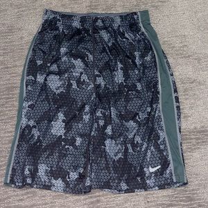 Geometric Nike athletic shorts